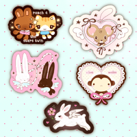 Image 1 of selection of stickers 2 