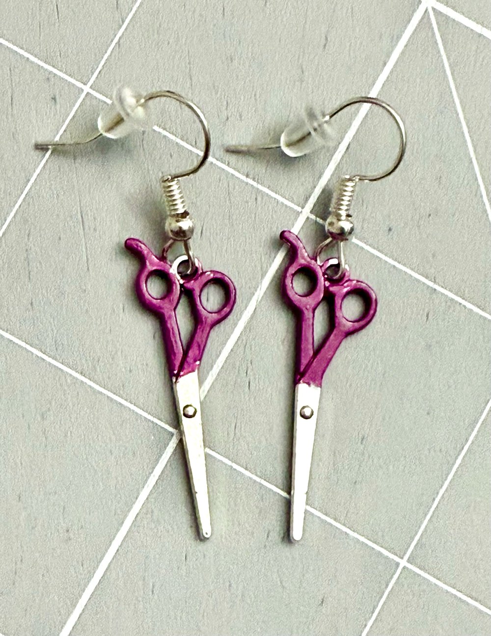 Image of Dainty Scissors Earrings