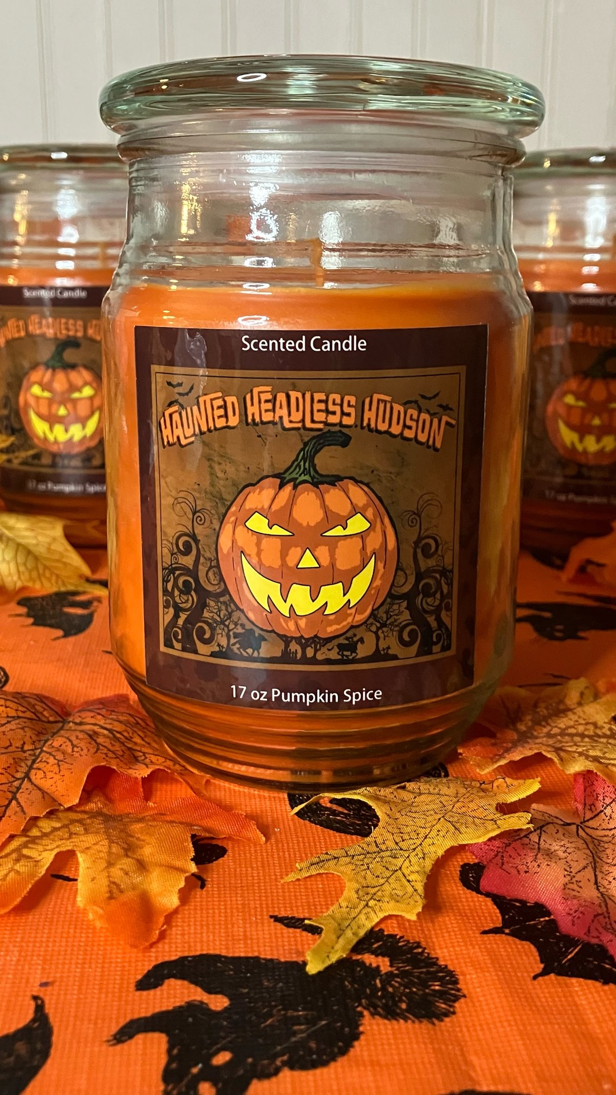 17oz “Haunted Headless Hudson” Scented Candle 