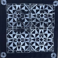 Image 1 of Black Quilt Handkerchief (MISPRINT)