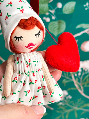 Image of ORNAMENT ELF ART DOLL #9