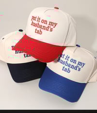 Image 1 of Put It On my Husband Tab Hats 