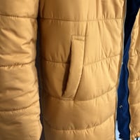 Image 10 of THREAD & SUPPLY reversible mustard and navy coat
