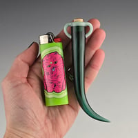 Image 5 of XL Hanging Whisker Keeper: Emerald Mint