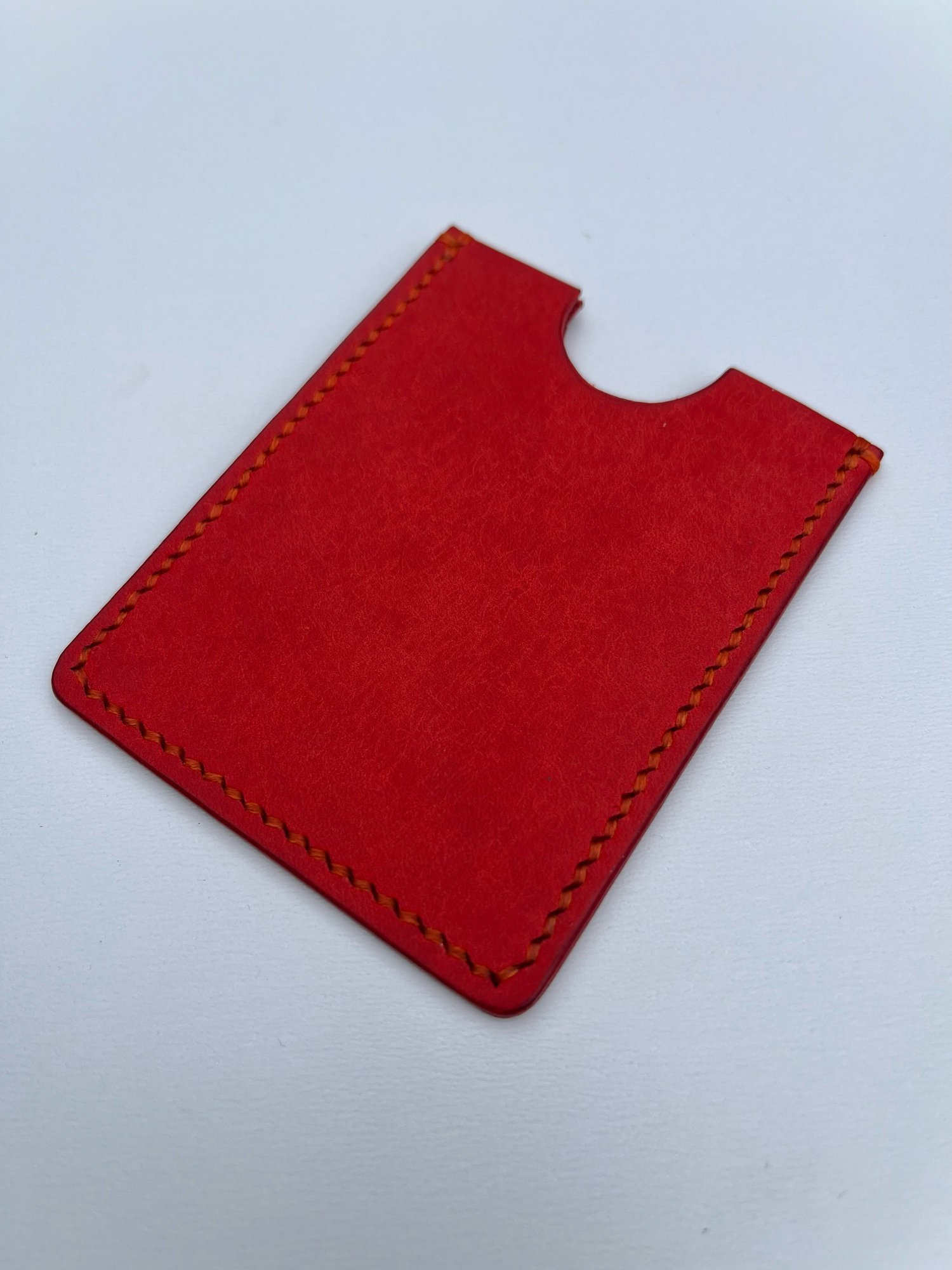 Image of Red Pueblo Cardholder (Blaze Orange)