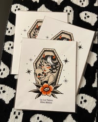 Image 2 of Coffin Girl Print