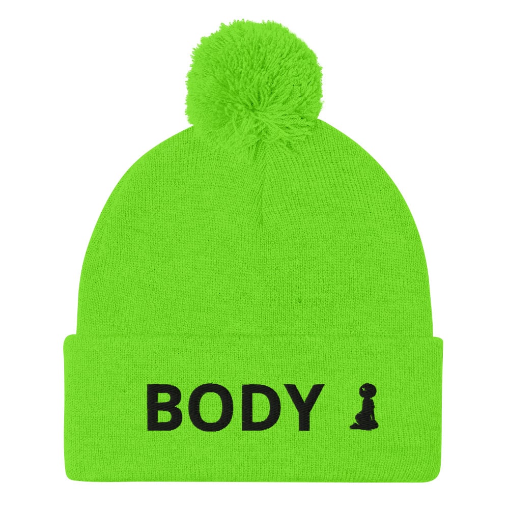 Image of Pom-Pom Body Beanie