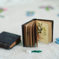 Image 1 of Dollhouse Miniature 1:12 Handmade Book British Wild Flowers