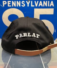 Image 2 of PARLAY Bulldog Cotton Hat ‘Black’