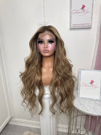 Image 16 of Human hair light brunette  (ready to ship) 