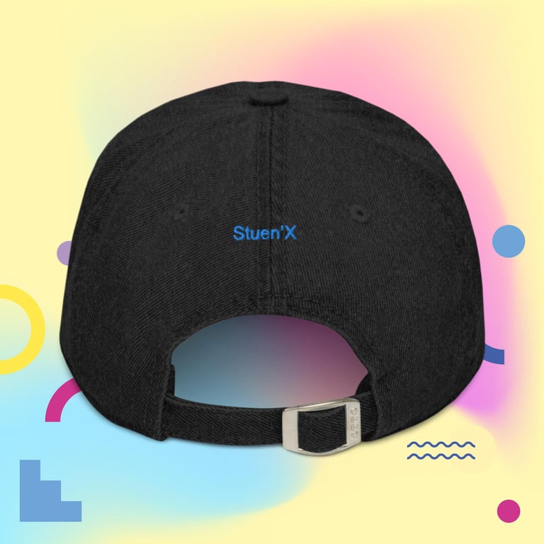 Love Yourself Denim Hat Image 2