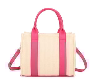 Image of Small Straw Tote Bag