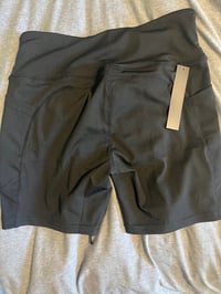 Image 2 of gym shorts with pockets