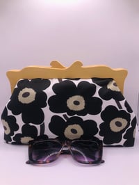 Image 3 of Black Marimekko Clutch
