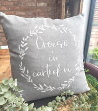 Image 3 of Croeso i'n Cartref Ni Cushion 