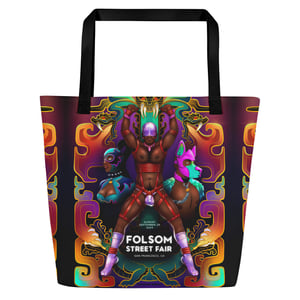 Image of 2024 Folsom Street Fair Tote by Our Fellow Mortals