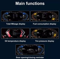Image 2 of Latest Digital Dashboard BMW 1 Series E81 E82 E87 E88 Instrument Cluster Dashboard Display