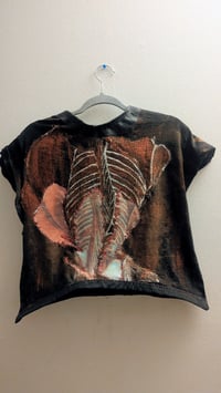Image 1 of "The Flayed Angel" inspired cropped top