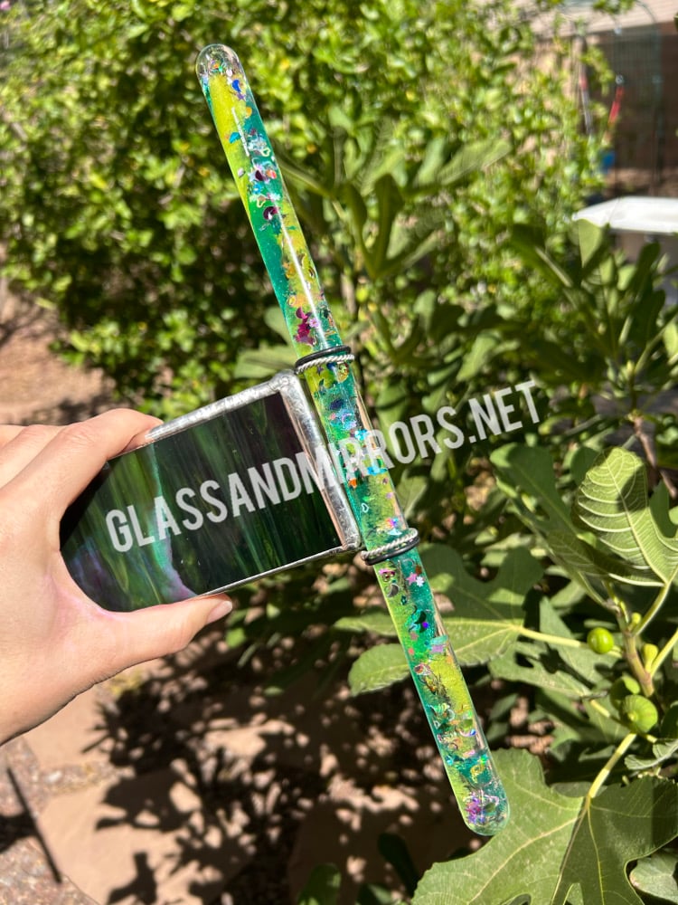 Image of Lemon Lime Jumbo Wand Aura Kaleidoscope