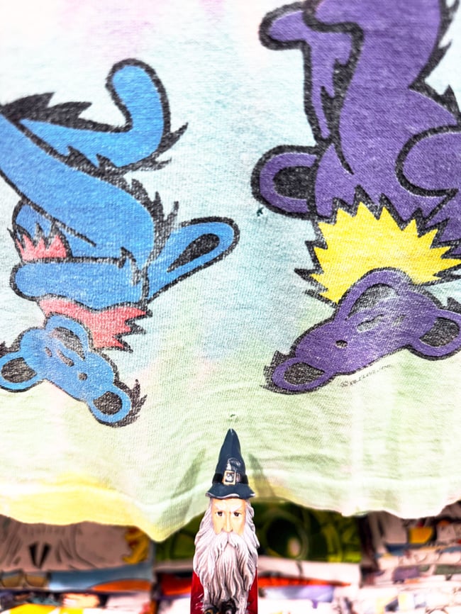 Grateful Dead Early 90s Spiral Bears T-Shirt - Size L