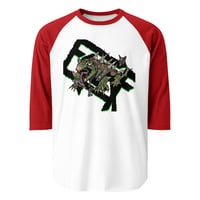 Image 3 of Junkyard Turtle 3/4 sleeve shirt