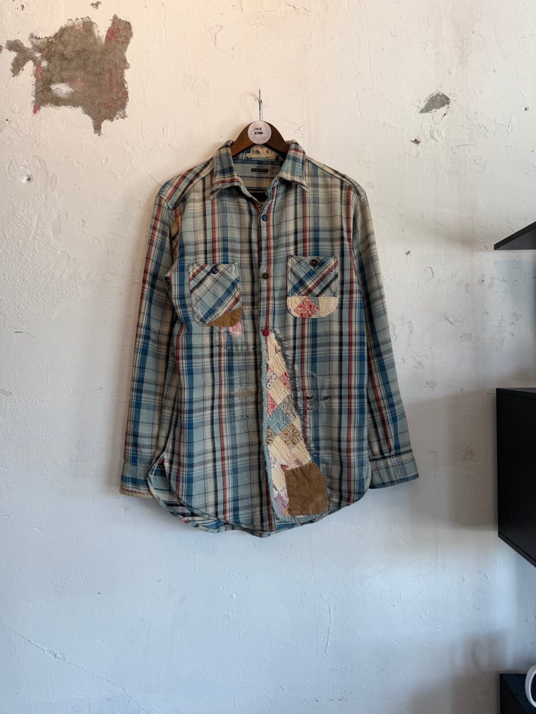 Image of Kapital Boro Patchwork Flannel