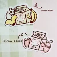 Image 1 of Milk vinyl stickers