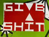 Image 1 of ‘Give a Shit’ charity print