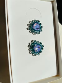 Image 3 of Dayglo Stud Earrings 