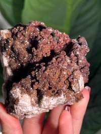 Image 2 of SUGAR DRUZY CHALCEDONY X MANGANESE -MOROCCO- K