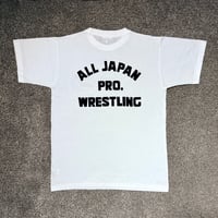 Image 3 of 1990'S ALL JAPAN PRO WRESTLING 🌏 LOGO SHIRT