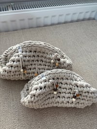 Image 1 of Palm Clutch bag SMALL🤍🐚🥥