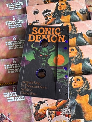 Image of SONIC DEMON ‘A Thousand Demons’ Limited edition cassette