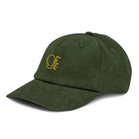 Lubie Corduroy Cap Green