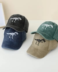 Image 1 of Dinosaur Skeleton Baseball Cap – £8