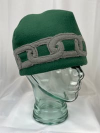 Image 3 of GREEN CHAIN BEANIE