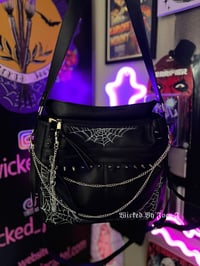 Spikes and chains Shoulder bag  (pre-order) 