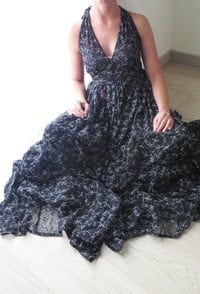 Image 1 of Maternity photoshoot dress | Thea | size universal | black | photo props