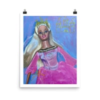 Image 2 of "Princess Palace Barbie" print