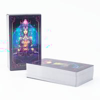 Image 2 of Inspired Neon Tarot Cards 10.3*6Cm  English Visions Divination Edition Deck Board Playing Games 78C