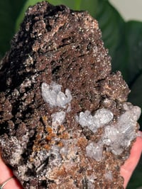 Image 2 of SUGAR DRUZY CHALCEDONY X MANGANESE -MOROCCO- B
