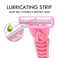 Image 3 of PearlMax, Disposable Razors for Women, 22 Cartridges.