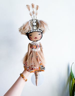 Image of Samoan Taupou Princess Art Doll Medium 