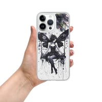 Image 19 of Dark Fairy Floral Pastel Goth Whimsical Watercolor Clear Case for iPhone®