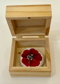 Image 15 of Hand Painted Wooden Box and ‘hug’ 