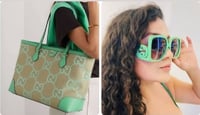 TOTE SET WITH SHADES 