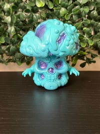 Image 1 of Thiccgusting “ Vapor Wave Blue” Sofubi figure Elixir Toys X Daikaijudarling collaboration 