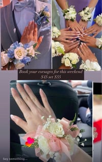 Image 8 of Corsage buttoneire set 