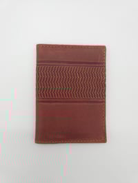 Image 15 of Leather Wallets - Olive print 