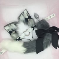 Black white Kitten 🐈‍⬛🐾🖤 petplay set 